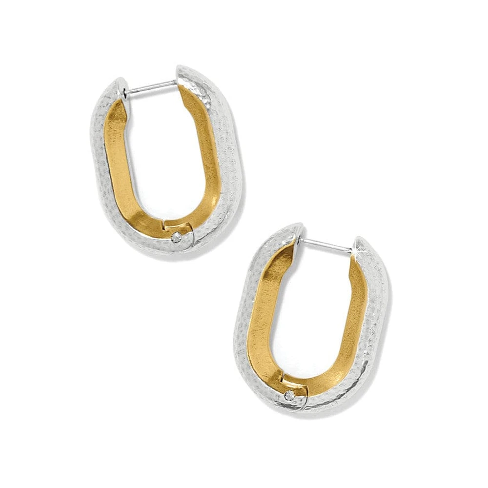 Medici Hinged Hoop Earrings