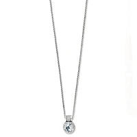 Meridian Aurora Crystal Petite Necklace