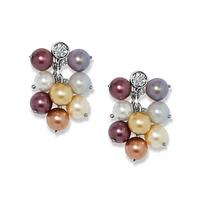 Pearl-icious Multi Post Drop Earrings