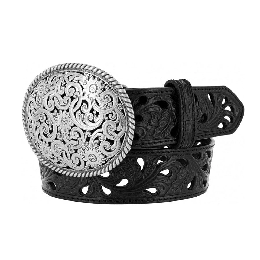 Pierced Filigree Trophy Belt