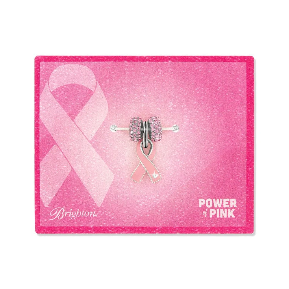 Power Of Pink Glitter Charm Set