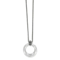 Pretty Tough Stud Large Circle Necklace