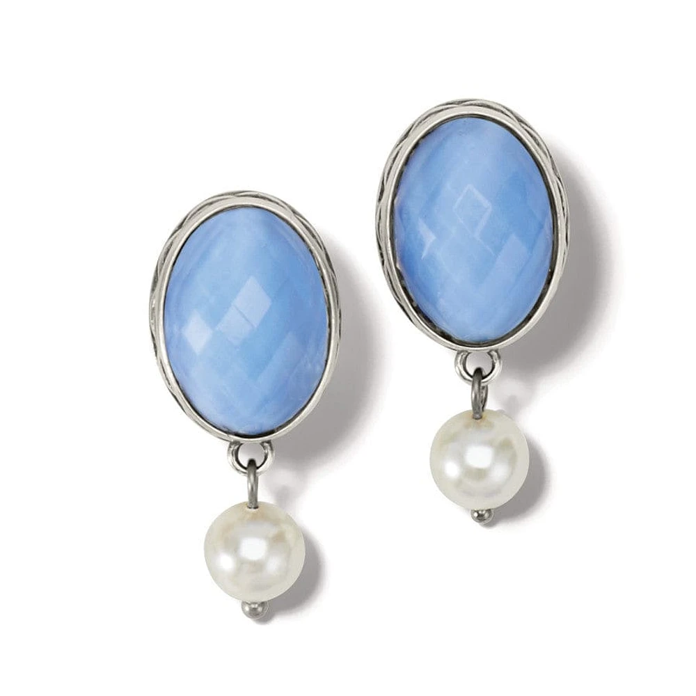 Moon Leverback Earrings