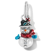 Cheerful Snowman Charm