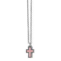 Dazzling Cross Petite Necklace