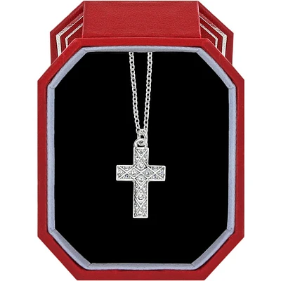 Diamond Cross Necklace Gift Box
