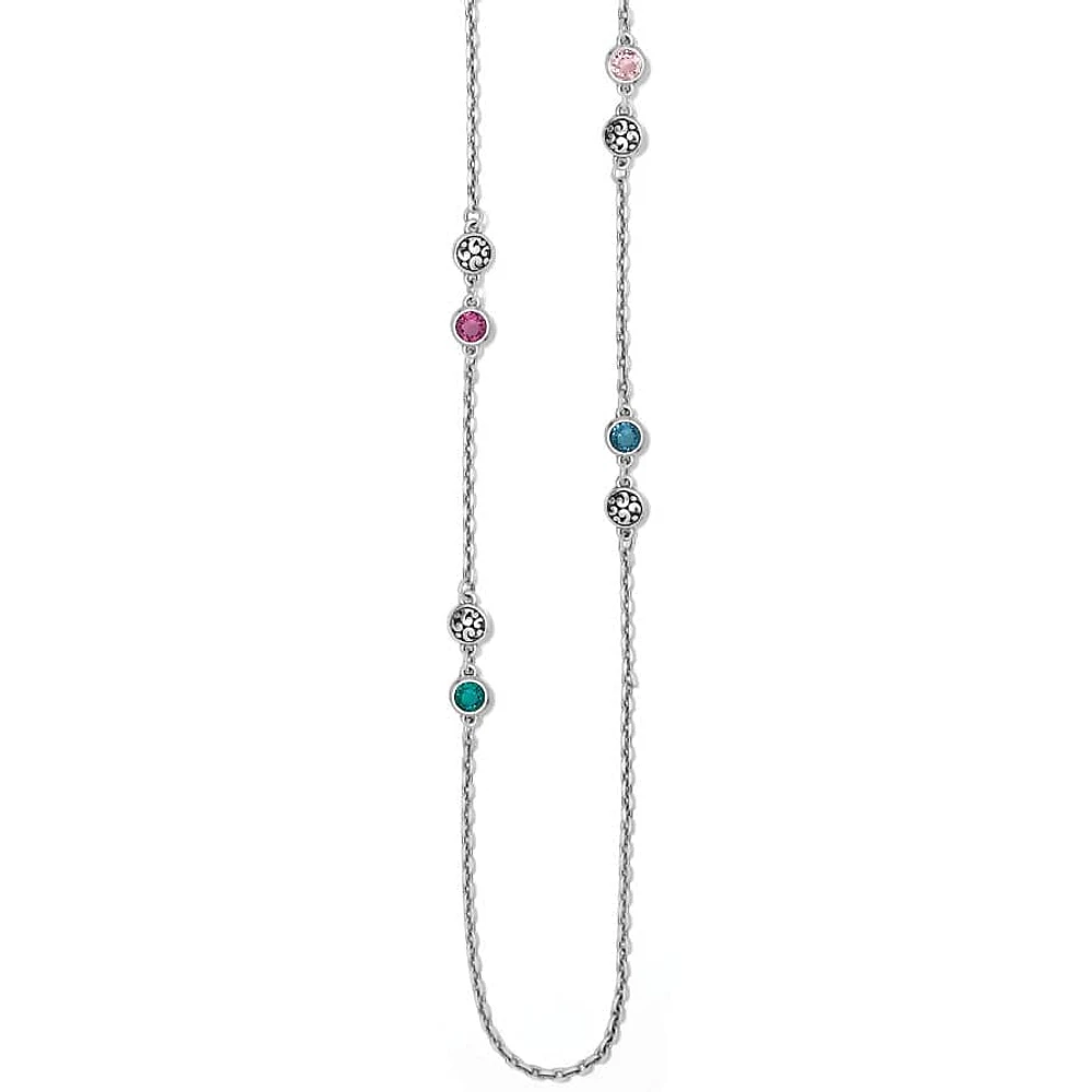 Elora Gems Dots Long Necklace