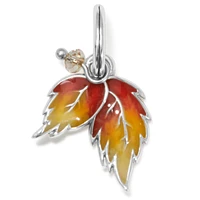 Fall Leaves Charm