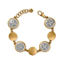 Ferrara Two Tone Luce Link Bracelet