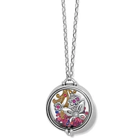 Flower Duet Shaker Necklace