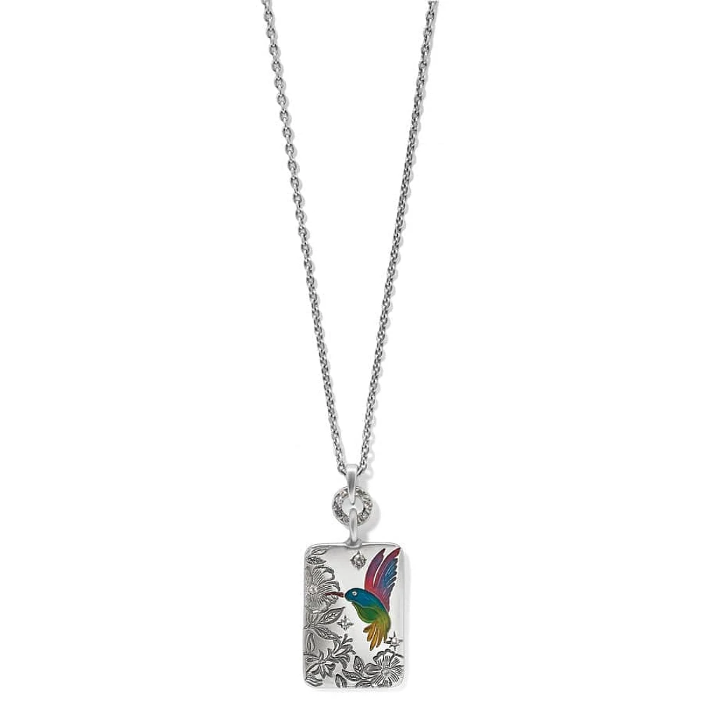 Garden's Splendour Hummingbird Necklace