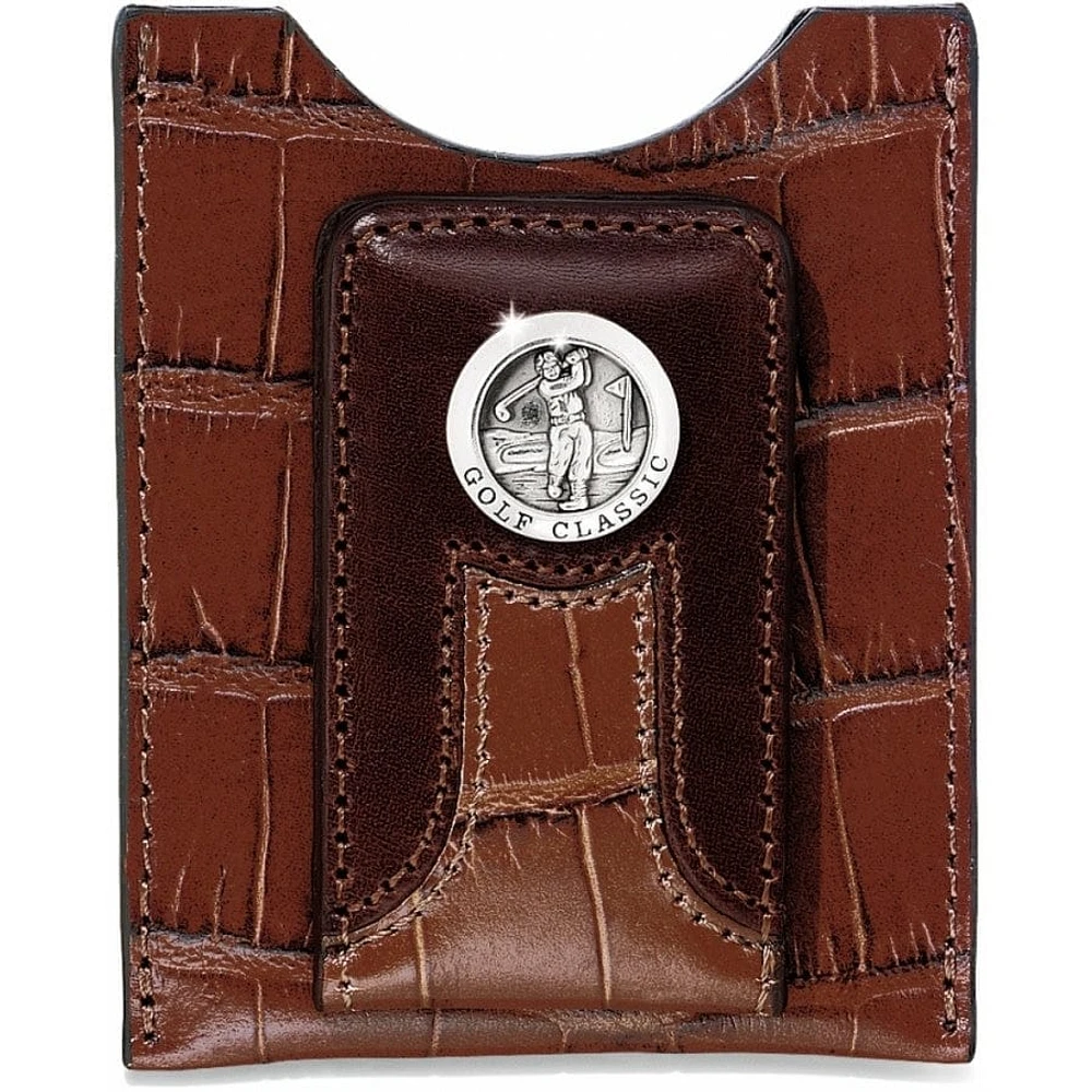 Golf Croco Money Clip