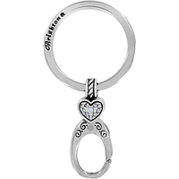 Heart Charm Key Fob