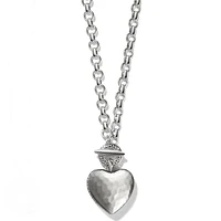 Inner Circle Heart Toggle Necklace