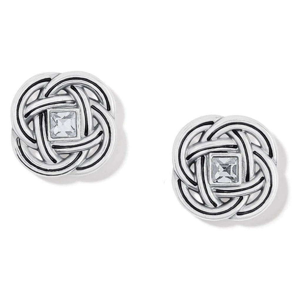 Interlok Shine Post Earrings