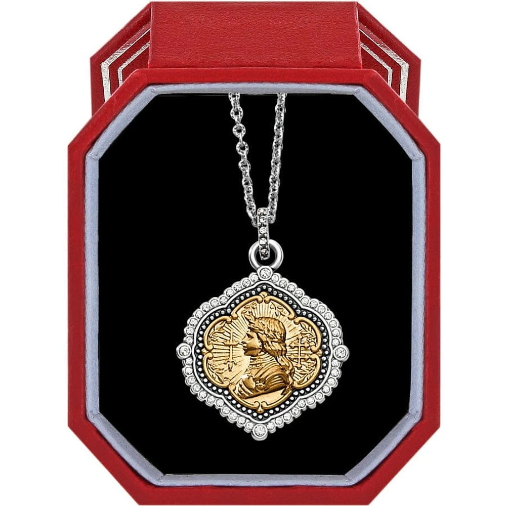 Joan Of Arc Necklace Gift Box
