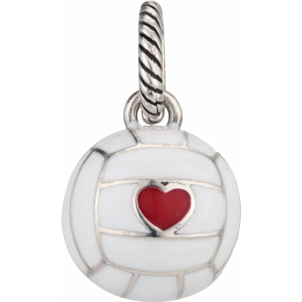 Love Volley Ball Charm