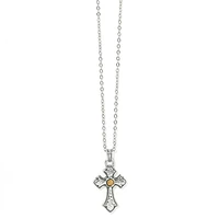 Majestic Regal Cross Reversible Necklace