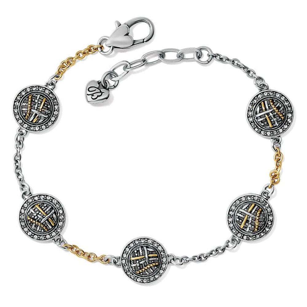 Neptune's Rings Woven Station Bracelet