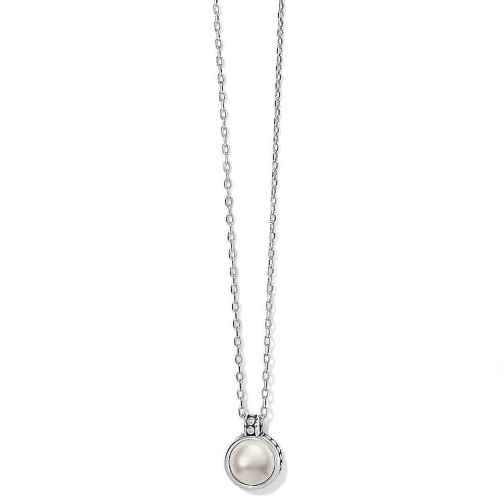 Pebble Dot Pearl Short Necklace