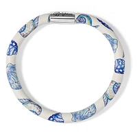 Silver Shell Woodstock Bracelet