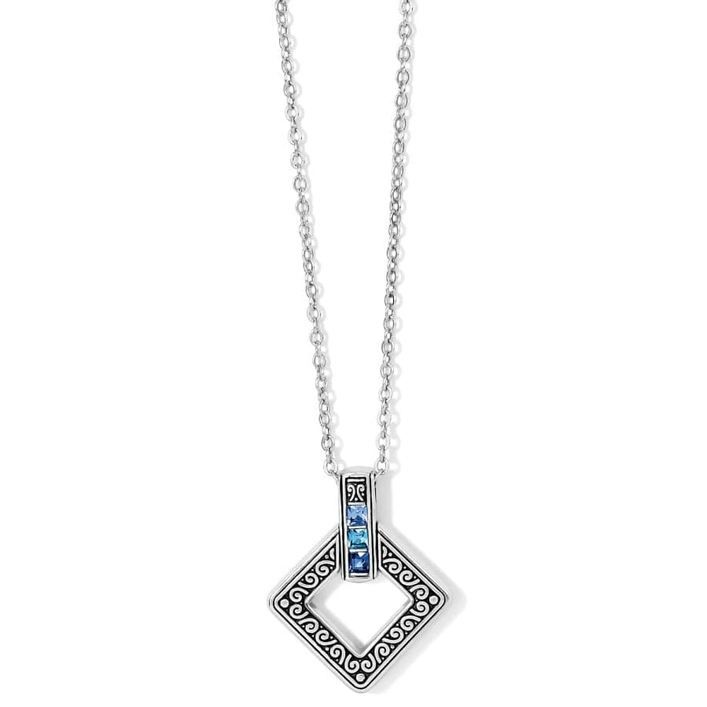 Spectrum Light Square Necklace