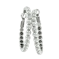 Twinkle Granulation Large Hoops