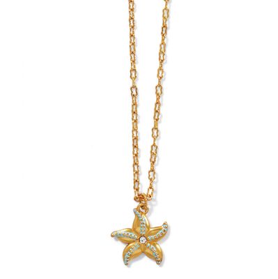 Paradise Cove Petite Starfish Necklace