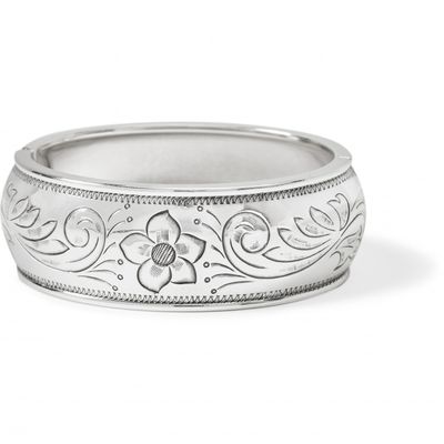 Essex Etched Hinged Bangle