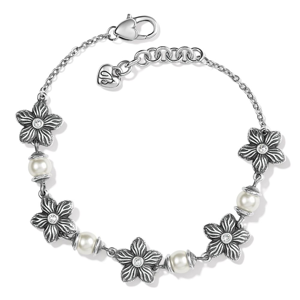 Bloom Flower Pearl Bracelet