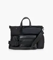 DIESEL DSL UTILITY BRIEFCASE - Black Fabric | BrownsShoes