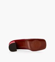 CHIE MIHARA PETARD - Red Leather | BrownsShoes