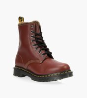 DR. MARTENS 1460 SERENA FAUX FUR LINED LACE UP