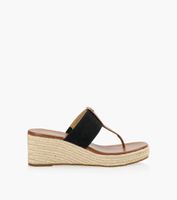 MICHAEL KORS VERITY WEDGE - Tan Synthetic | BrownsShoes