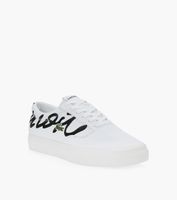 LACOSTE JUMP SERVE LACE SNEAKERS - White Canvas | BrownsShoes