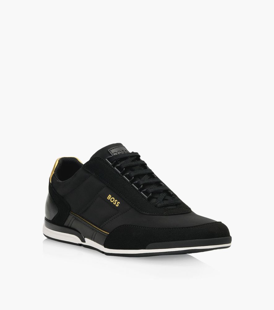 BOSS SATURN LOWP FLNY - Black Leather | BrownsShoes