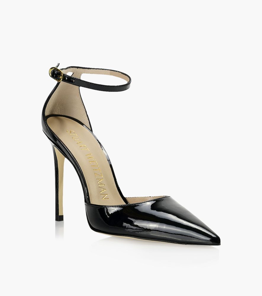 STUART WEITZMAN 100 PUMP - Black Patent Leather | BrownsShoes