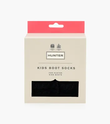 HUNTER KIDS RECYCLED MINI CABLE BOOT SOCK | BrownsShoes