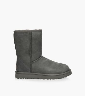 UGG CLASSIC SHORT II - Grey Suede | BrownsShoes