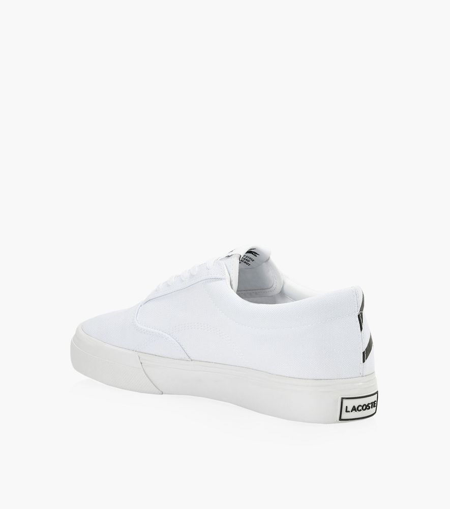 LACOSTE JUMP SERVE LACE SNEAKERS - White Canvas | BrownsShoes