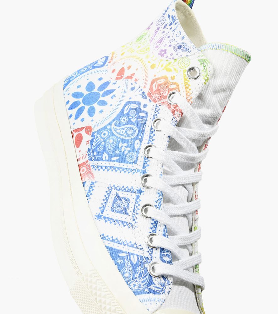 CONVERSE CHUCK 70 PRIDE HIGH TOP - Multicolour Canvas | BrownsShoes