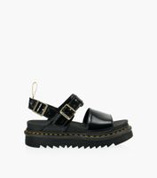 DR. MARTENS VEGAN VOSS - Black Synthetic | BrownsShoes