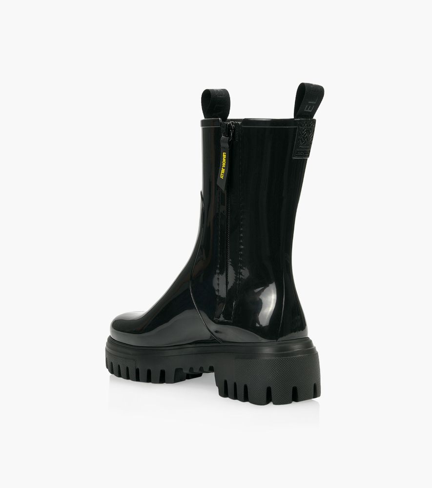 LEMON JELLY CITY - Black Rubber | BrownsShoes