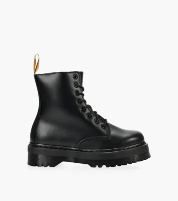 DR. MARTENS VEGAN JADON II MONO PLATFORM BOOTS - Black Synthetic | BrownsShoes