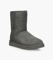 UGG CLASSIC SHORT II - Grey Suede | BrownsShoes