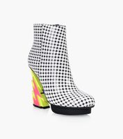 UNITED NUDE GLAM BOOTIE - White & Colour Leather | BrownsShoes