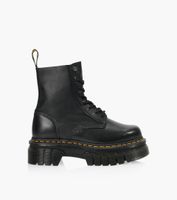 DR. MARTENS AUDRICK 8-EYE PLATFORM ANKLE BOOT - Leather | BrownsShoes