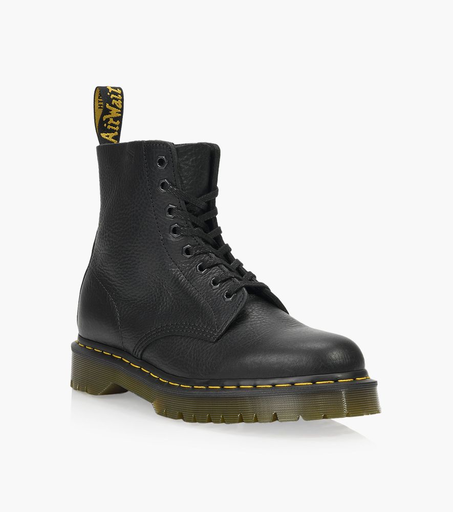 DR. MARTENS 1460 PASCAL BEX LACE UP BOOTS - Black Leather | BrownsShoes