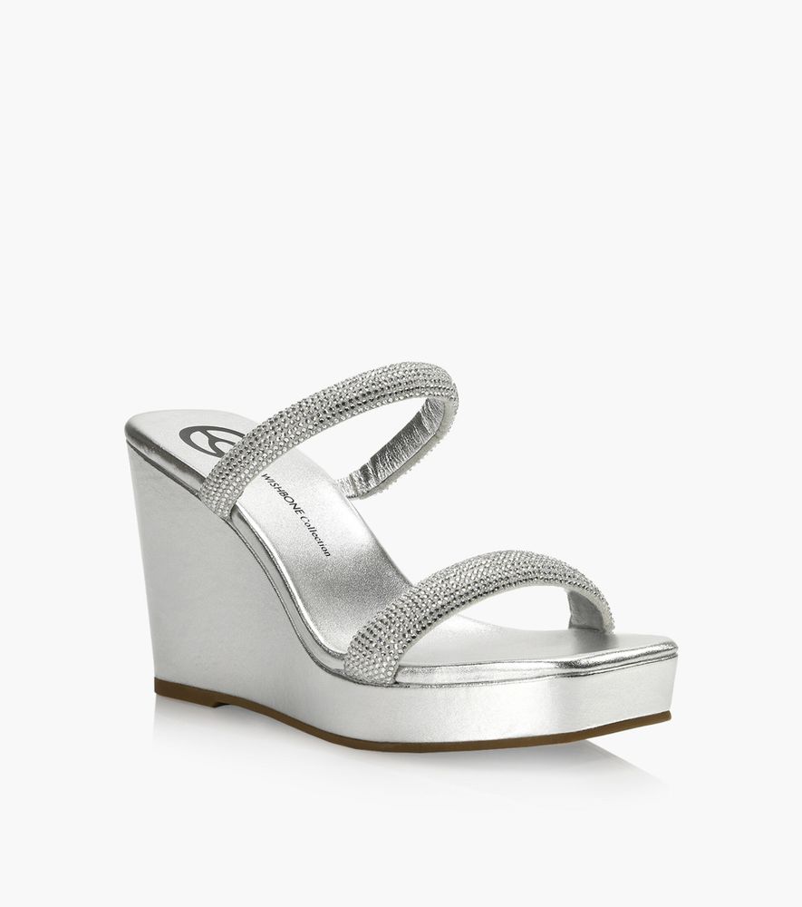 WISHBONE QUEENIE - Silver Synthetic | BrownsShoes