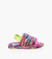 UGG FLUFF YEAH PIXELITE - Multicolour | BrownsShoes